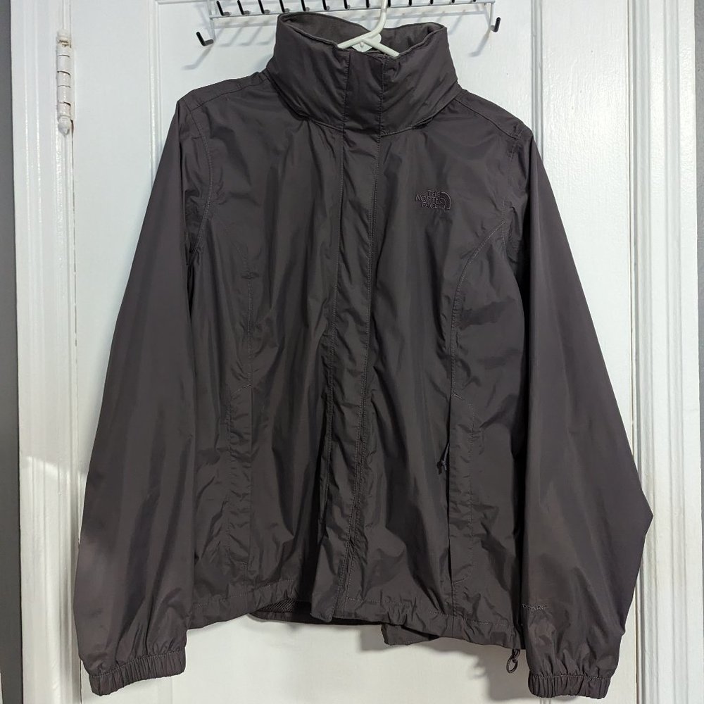 The North Face - Grey Resolve 2 Rain Jacket - Hooded - L